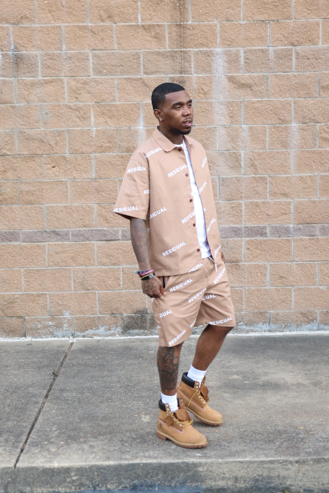 Residual Canvas Short Set