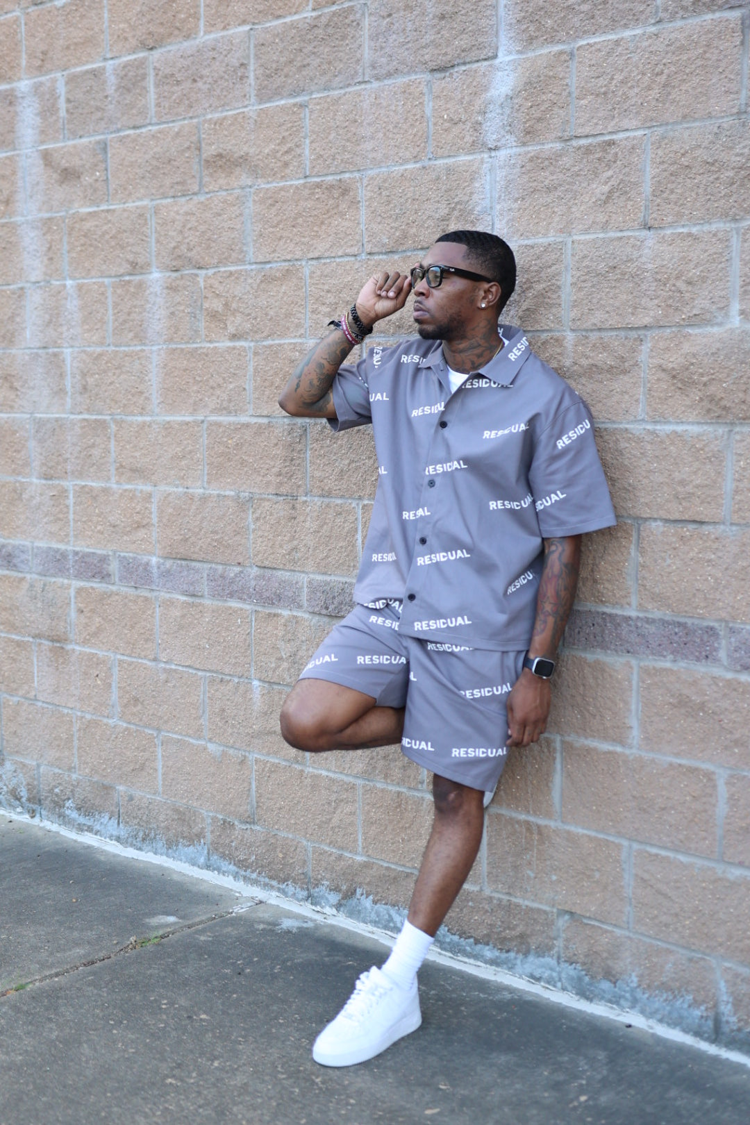 Residual Canvas Short Set